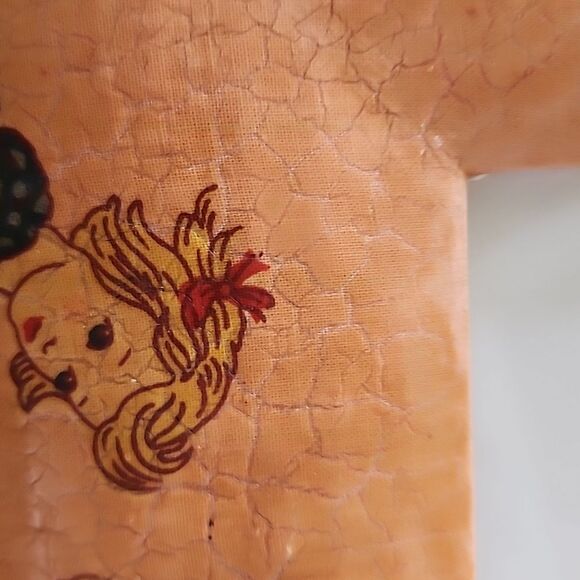 Crackled Fabric Nursery Or Child's Room Print or Photo Frame - Picture 4 of 7